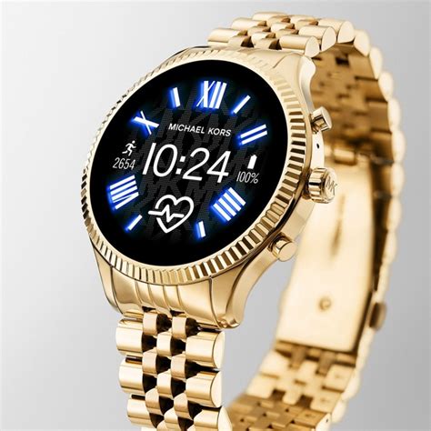 michael kors smartwatch lexington 2|michael kors chronograph gold.